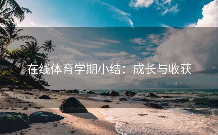 在线体育学期小结:成长与收获 在线体育学期小结:成长与收获